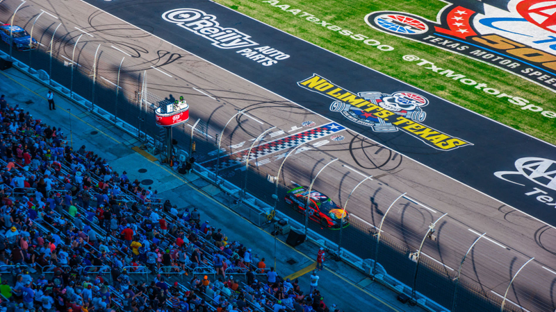 While the finish line may seem like the only one that matters at any given race track, it sometimes isn’t. Photo credit: Brian Jones